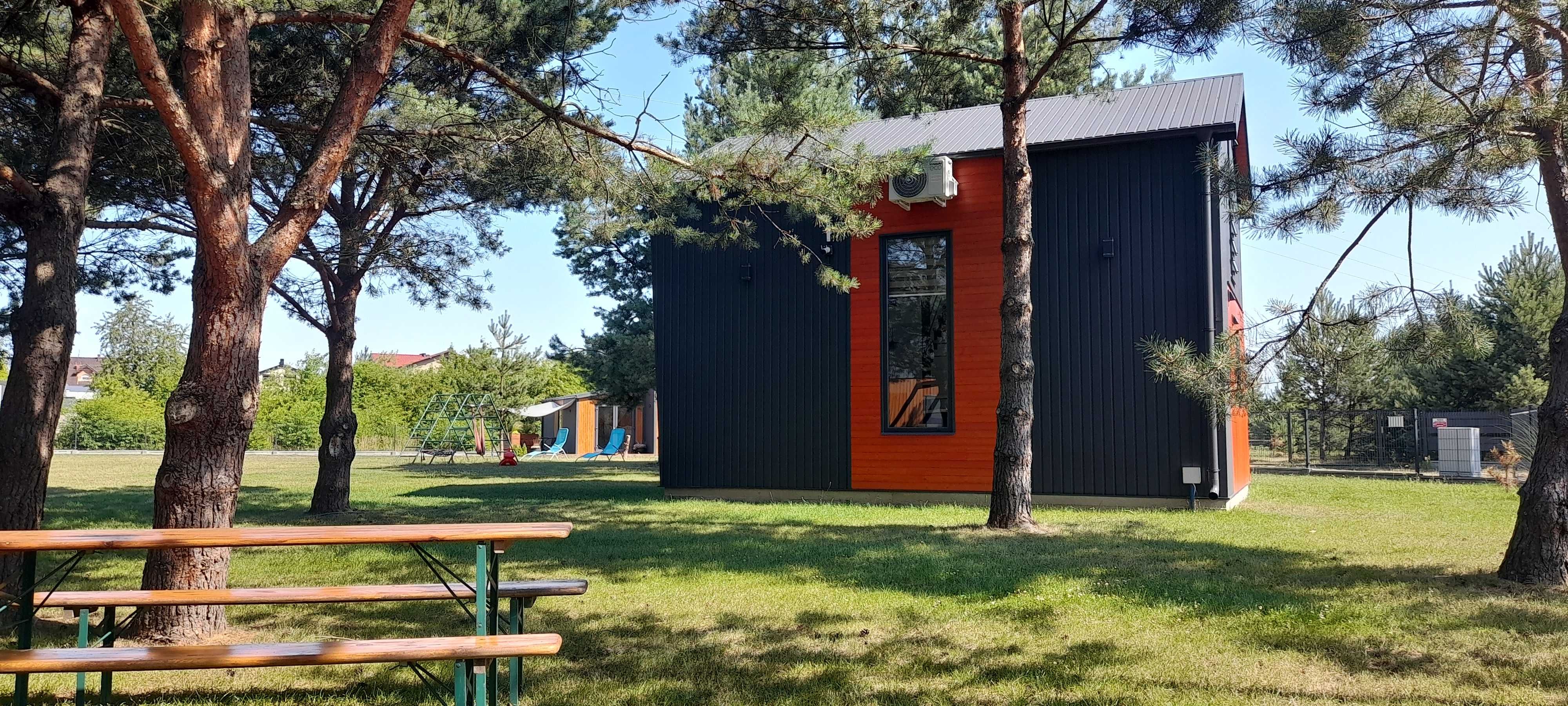 domek całoroczny na zgłoszenie 60m2 z paneli SIP podocinane SIP-POL