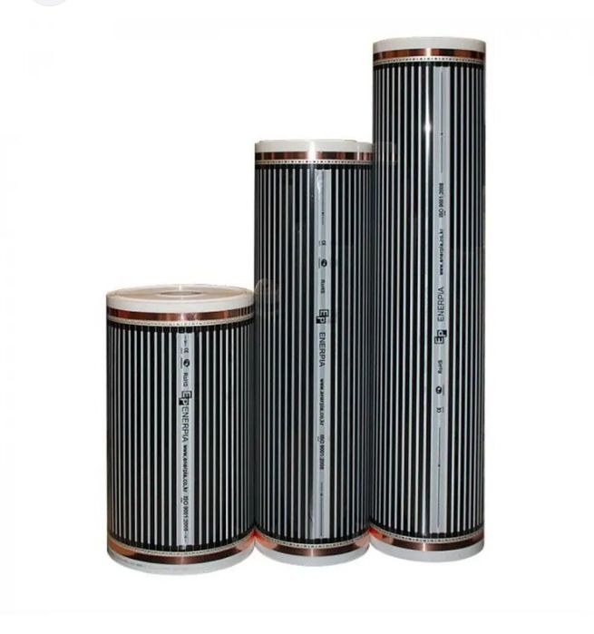 Инфракрасная греющая пленка 
ENERPIA (Южная Корея)
Ширина 50-80-100 см