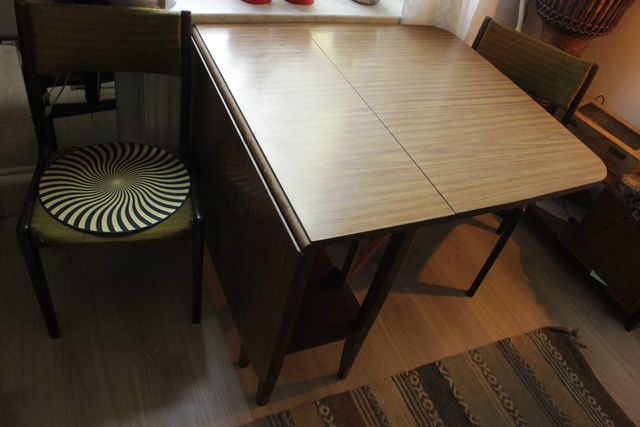 Stół składany Drewno Angielska produkcja