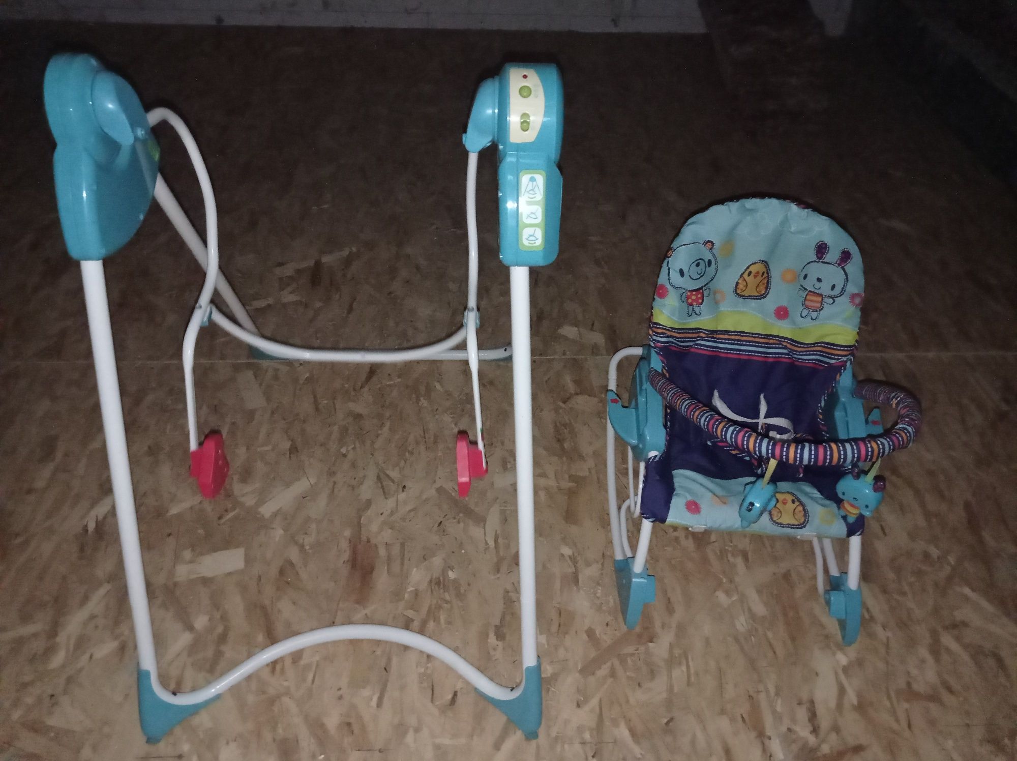 Huśtawka Fisher Price 3w1 Bujaczek