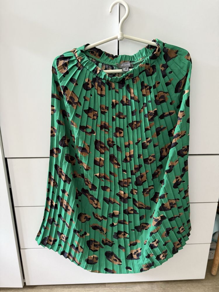 Юбка плісе primark, юбка миди плиссе