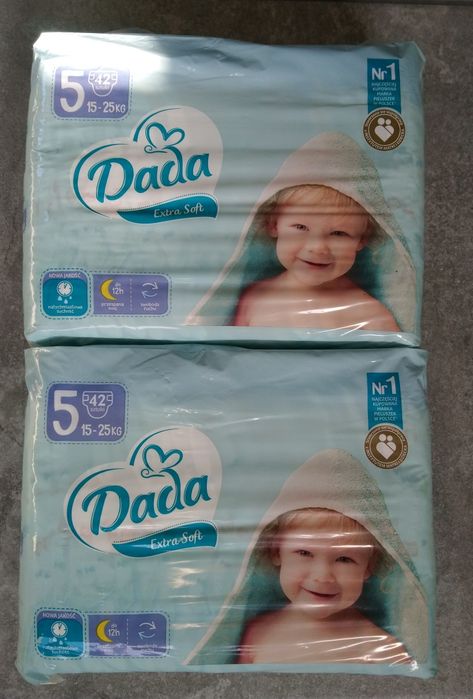 Pieluchy, pieluszki, pampersy DADA Extra Soft 5  (15-25 kg)