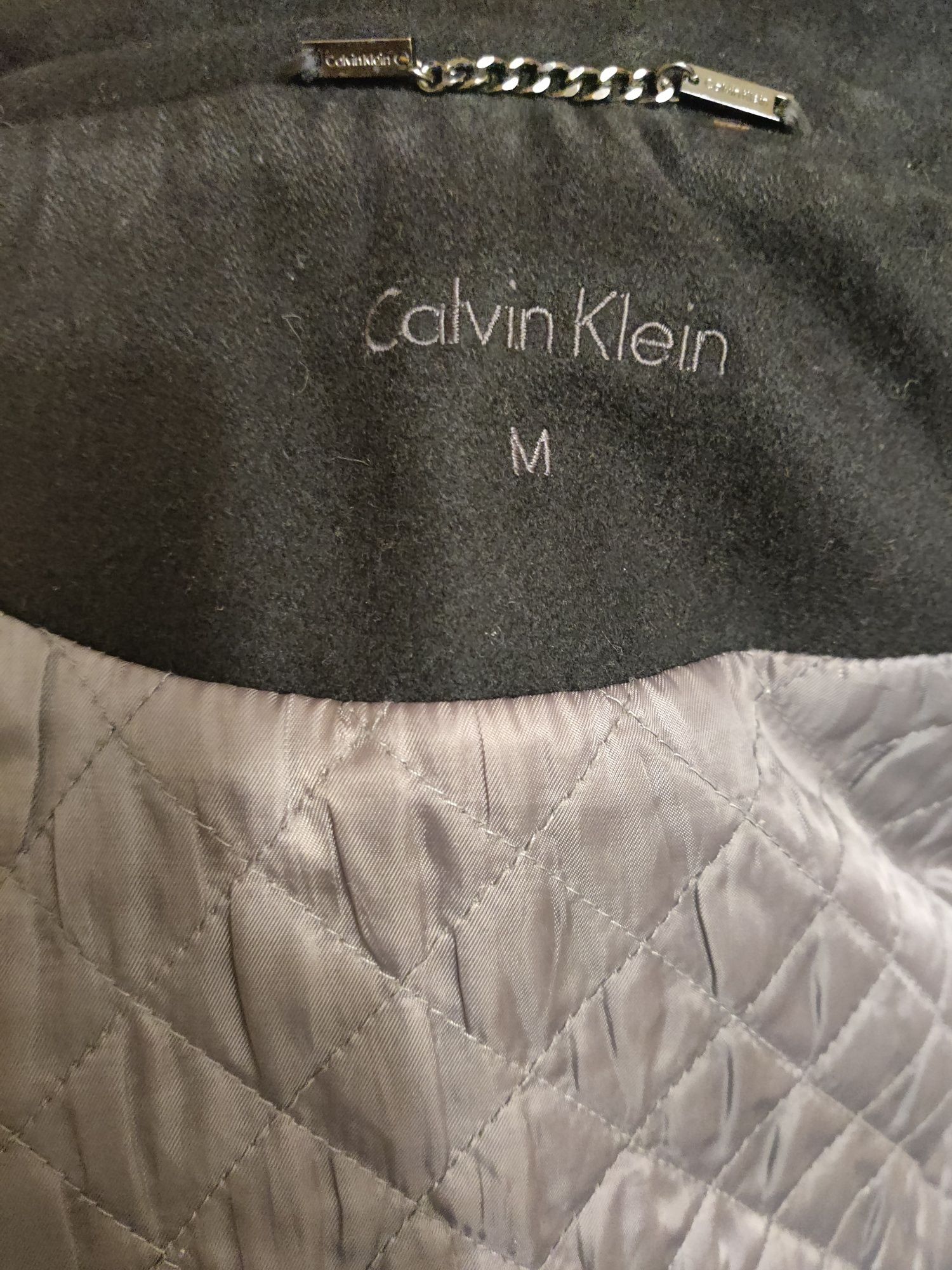 Вовняне пальто Calvin Klein шерстяное пальто