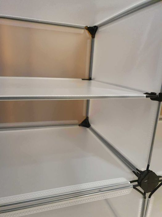 Pudełka organizery dom przechowywanie 9 sztuk modułowe duże