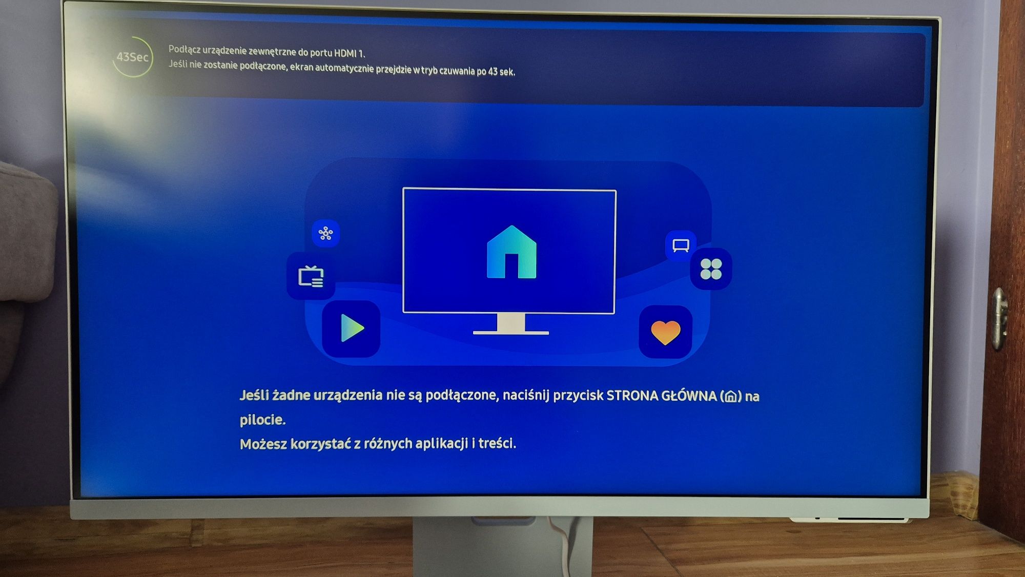 Monitor Smart Samsung M8 32" 4K