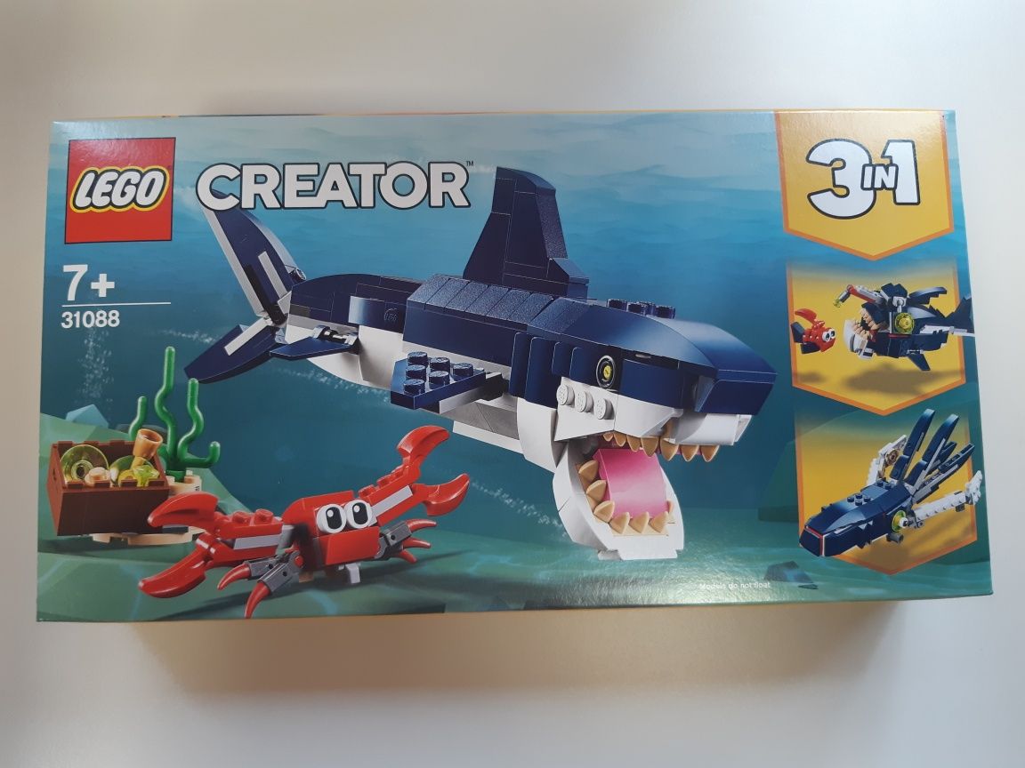 Klocki Lego Morskie stworzenia