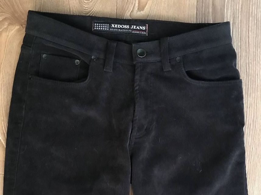 Теплые зимние штаны на флисе мужские 32 размер