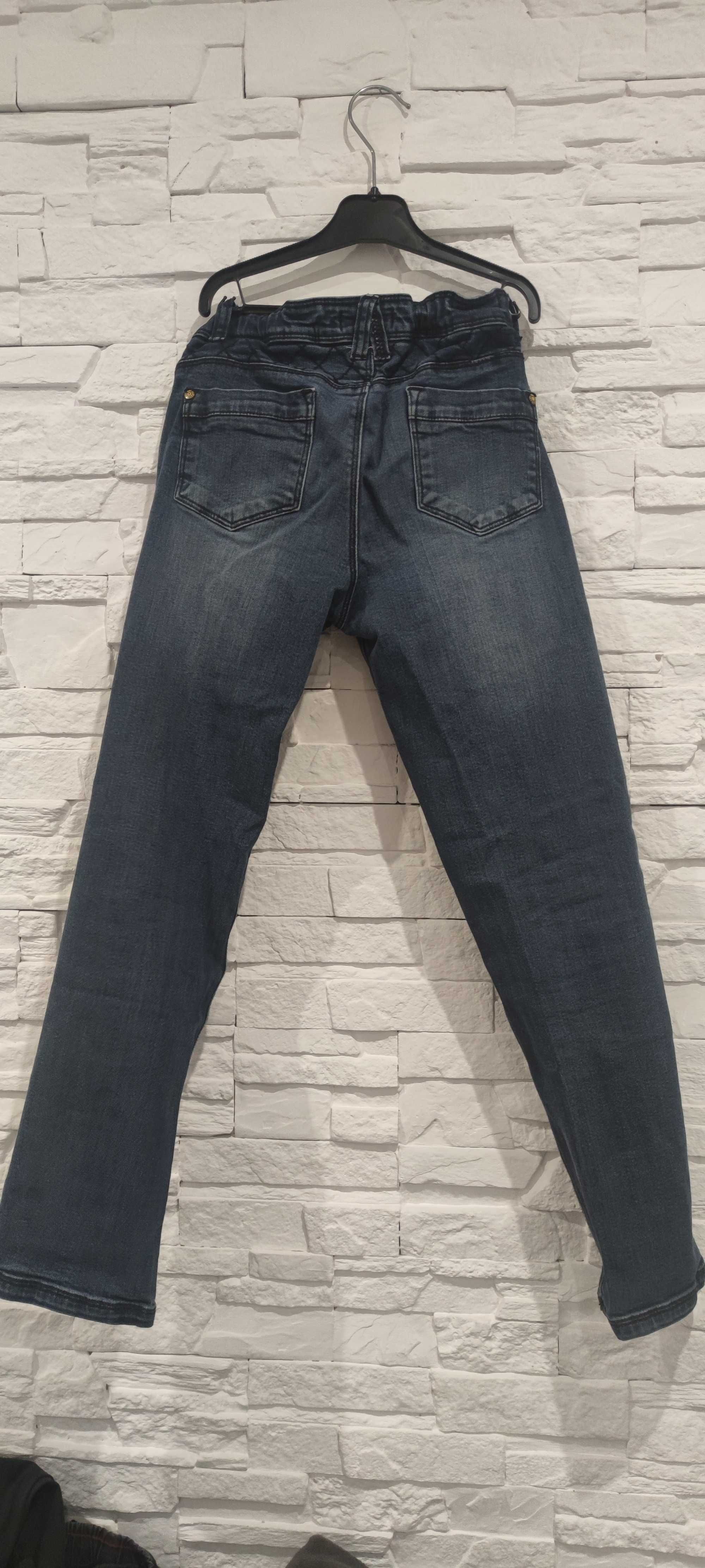 Spodnie chłopięce, jeans, 146 cm, Carry