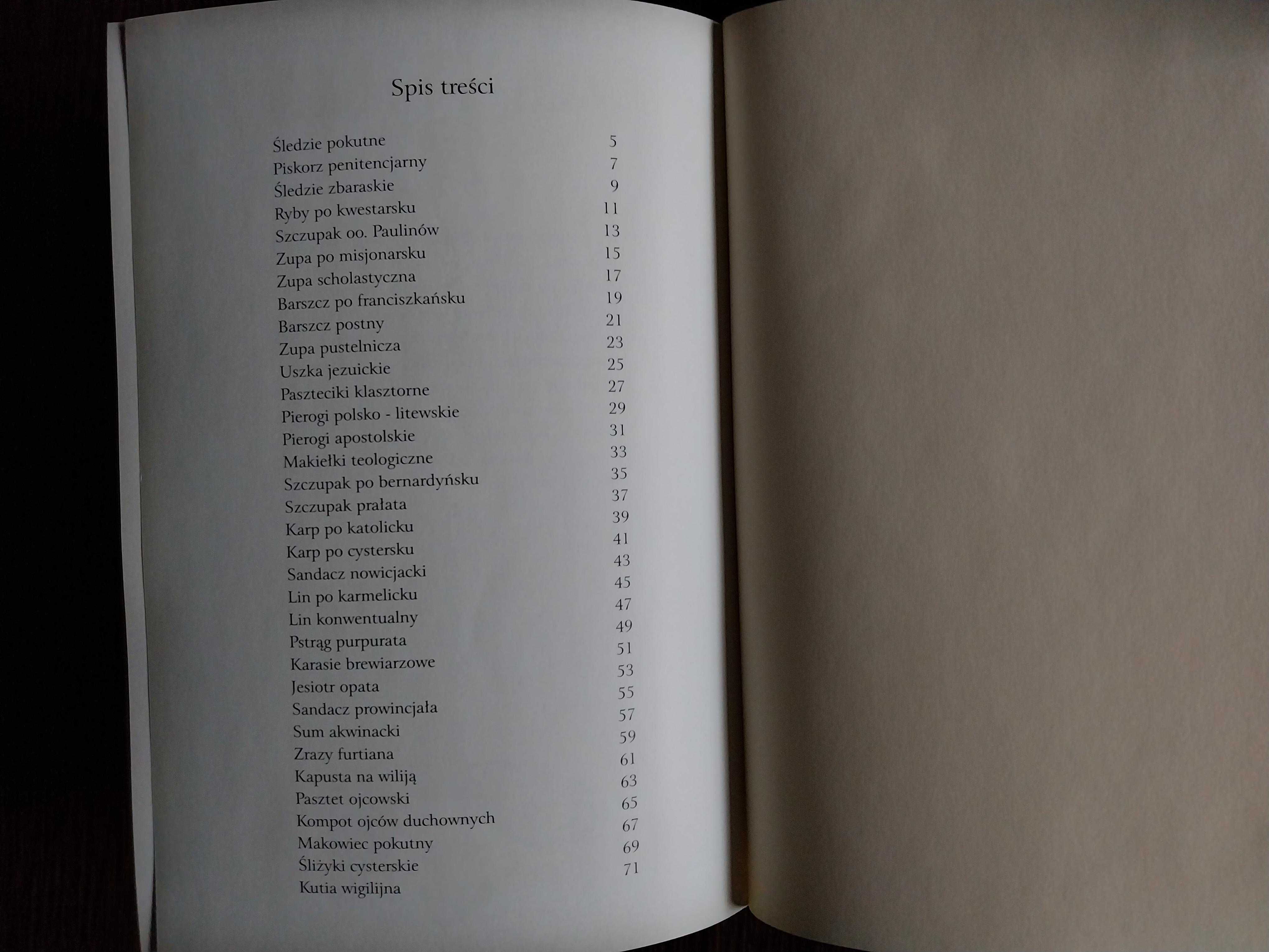 o. Jacek Kowalski - Receptury z klasztornej kuchni. Potrawy wigilijne