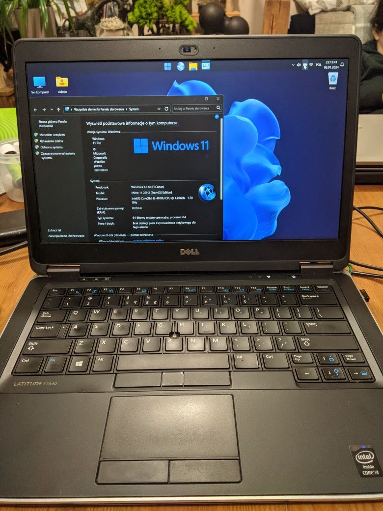 Sprawny laptop Dell E7440