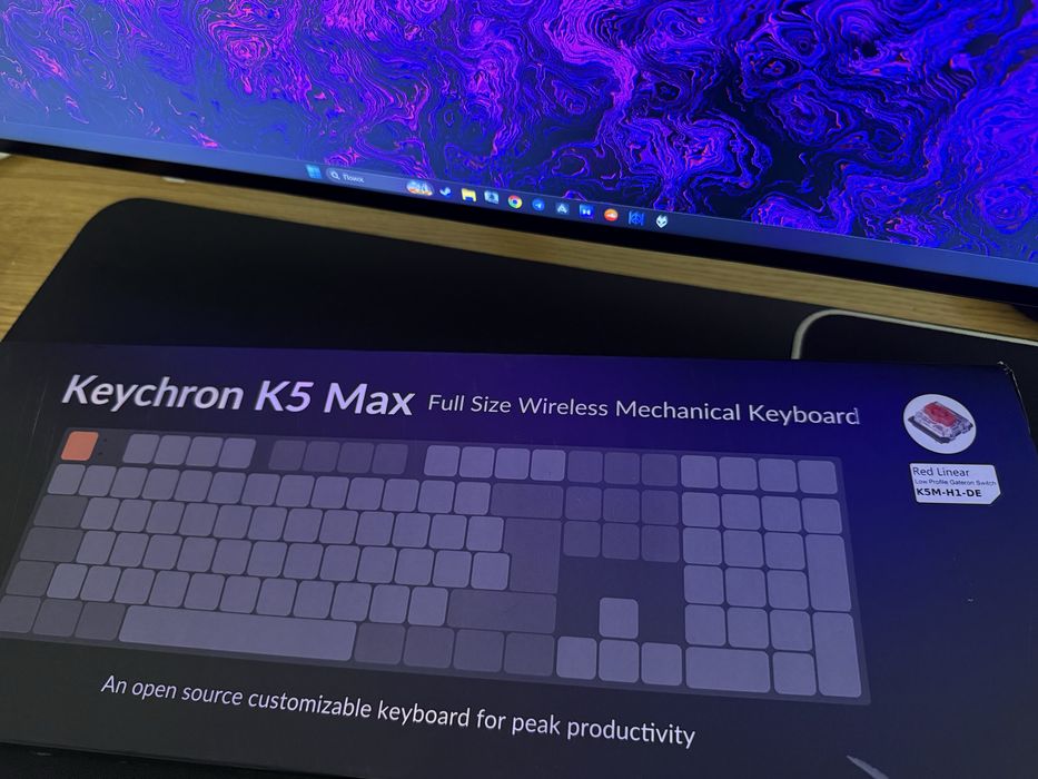 Механічна клавіатура Keychron K5 Max 108 Key RGB