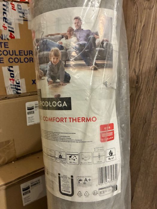 Podkład pod panele i deskę trójwarstwowa nad ogrzewanie podlogowe