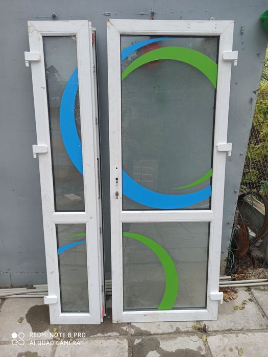 Двері вікно металопластикове 2,0х1,1м
