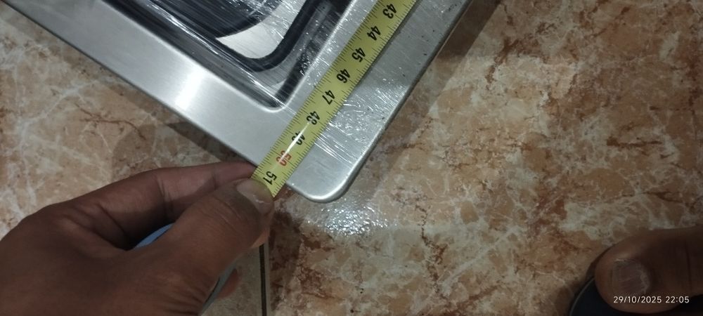 Placa de gás medidas nas fotos