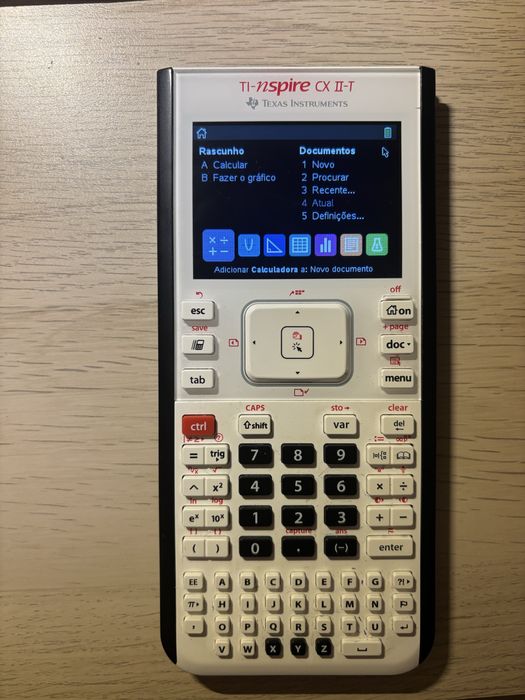 Calculadora gráfica TI-nspire CX II-T