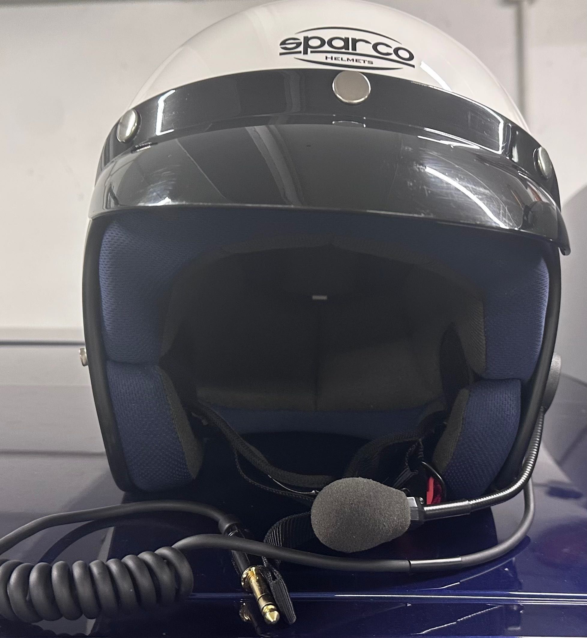 KASK SPARCO CLUB z interkomem Danmar KJS Rozmiar M