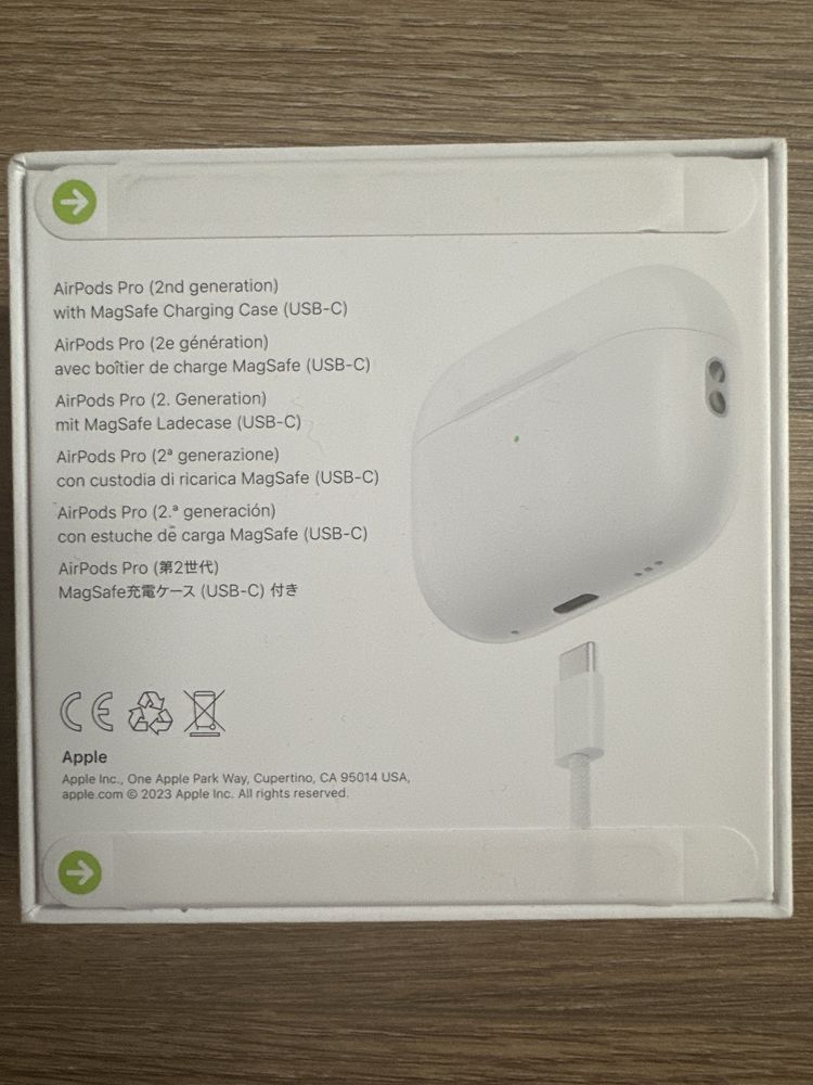 Навушники Apple AirPods Pro 2 with MagSafe Charging Case USB-C