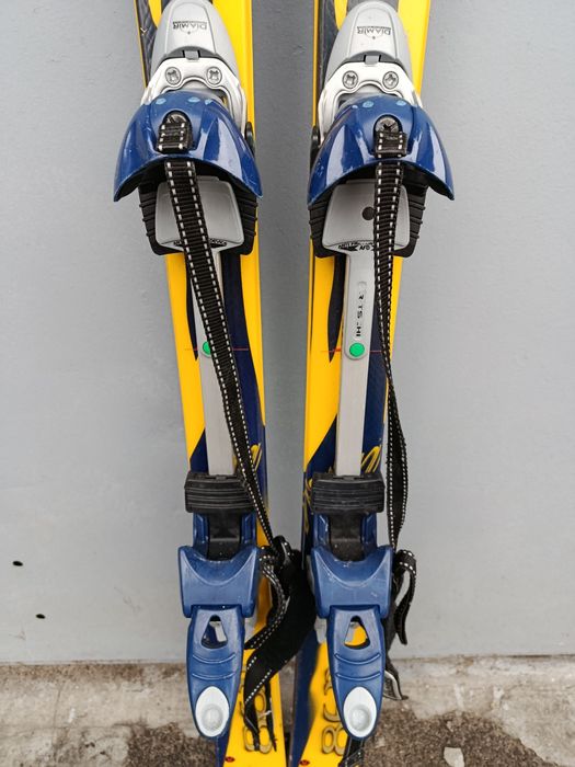 Горные лыжи  К2 с креплением бу