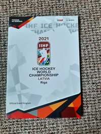 Oficialny program z mistrzostw świata w hokeju Łotwa 2021
