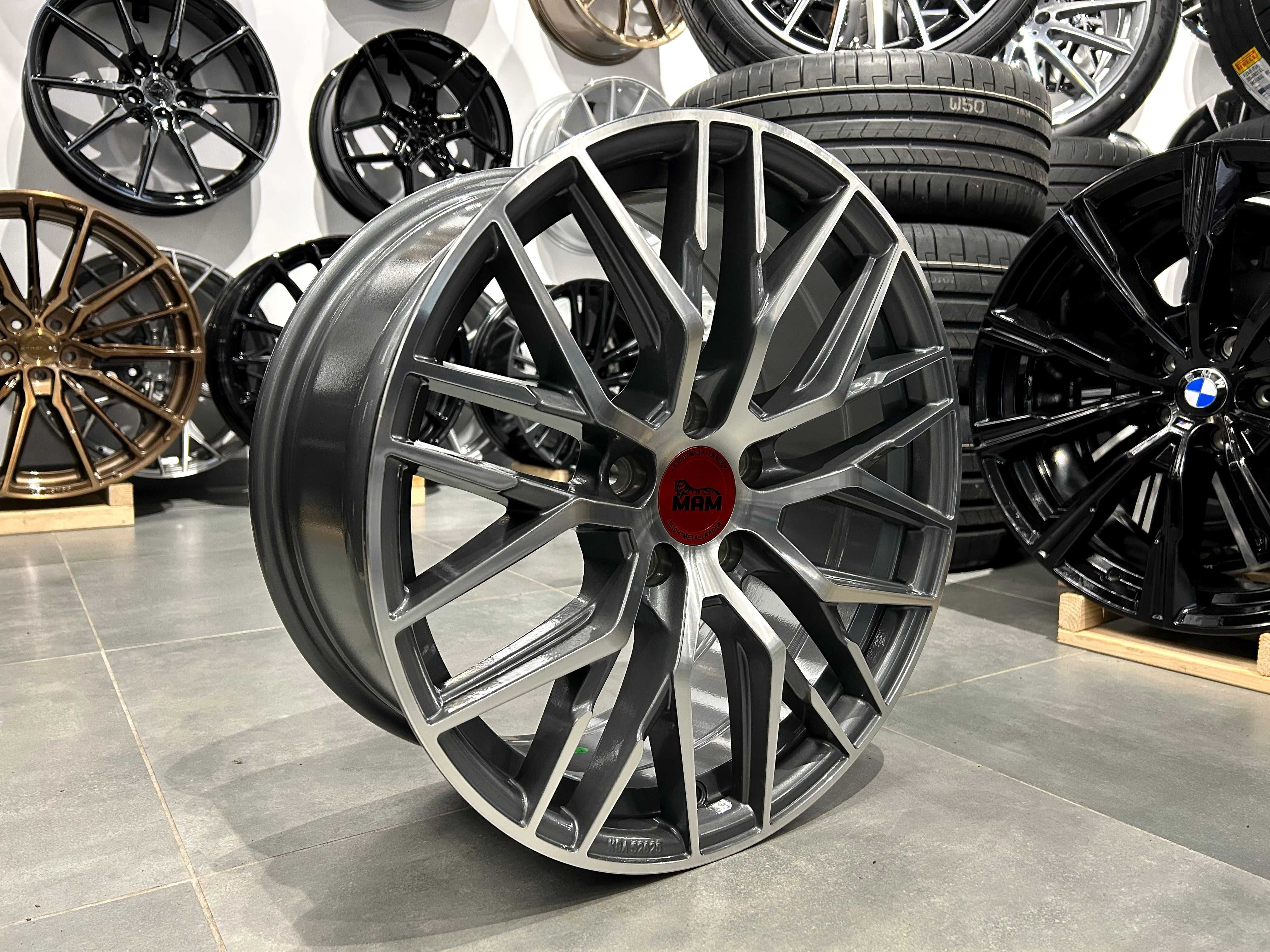 18 Felgi 5x112 MAM RS4 et30 Audi VW Skoda SEAT