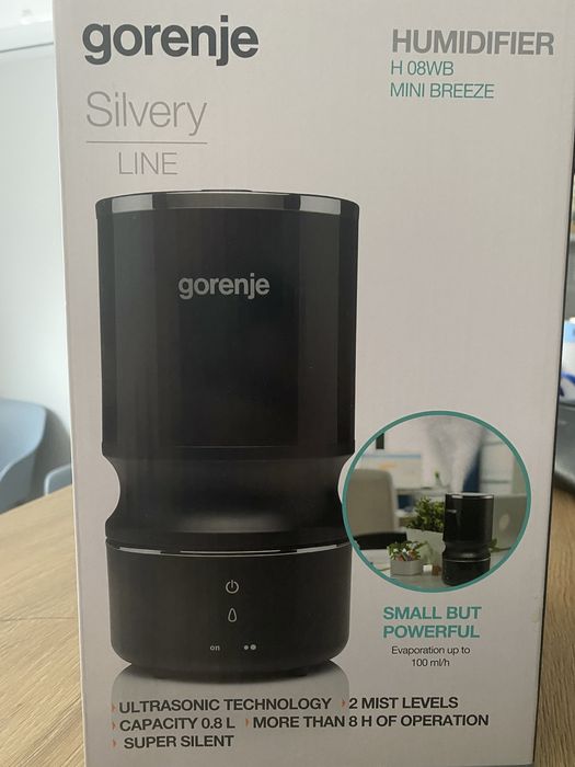 Зволожувач Gorenje humidifier h08wb mini breeze