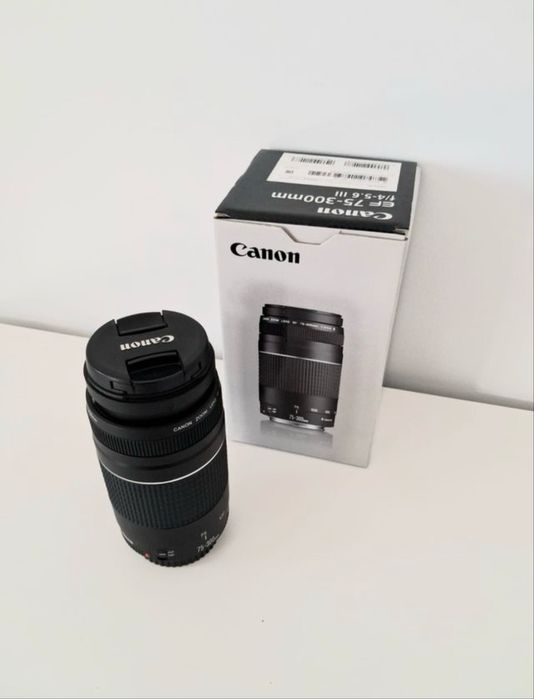 Objetiva Canon EF 75-300mm f/4-5.6 III