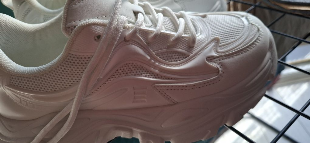 DeeZee Sneakersy WSS 215570 Białe buty