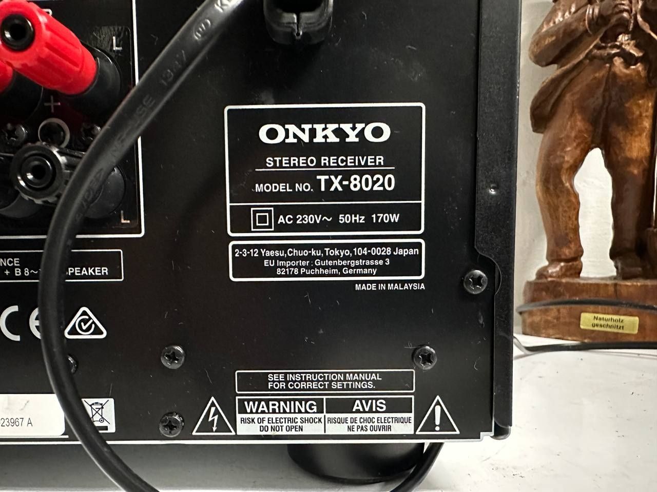 Stereo Amplituner Onkyo TX 8020, 2*90 Wat!