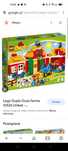 Skrzynia z zestawami LEGO duplo. LEGO farma. LEGO pociąg i inne.