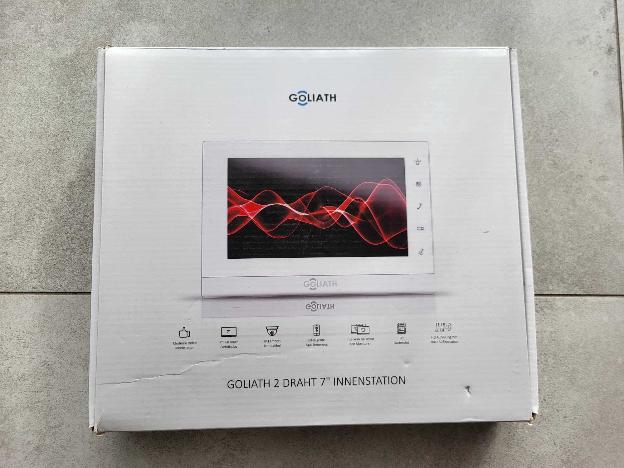 Monitor do Wideodomofonu GOLIATH AV-2DI- 11WV2 iOS Android 20%ceny