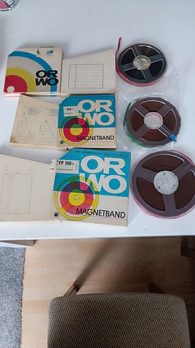 Магнитная лента ORWO ГДР-DDR