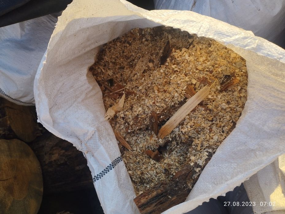 опилка 40 грн мешок натрамбованые