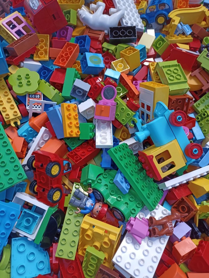 Klocki LEGO Duplo wielki mix tylko oryginalne 4 kg