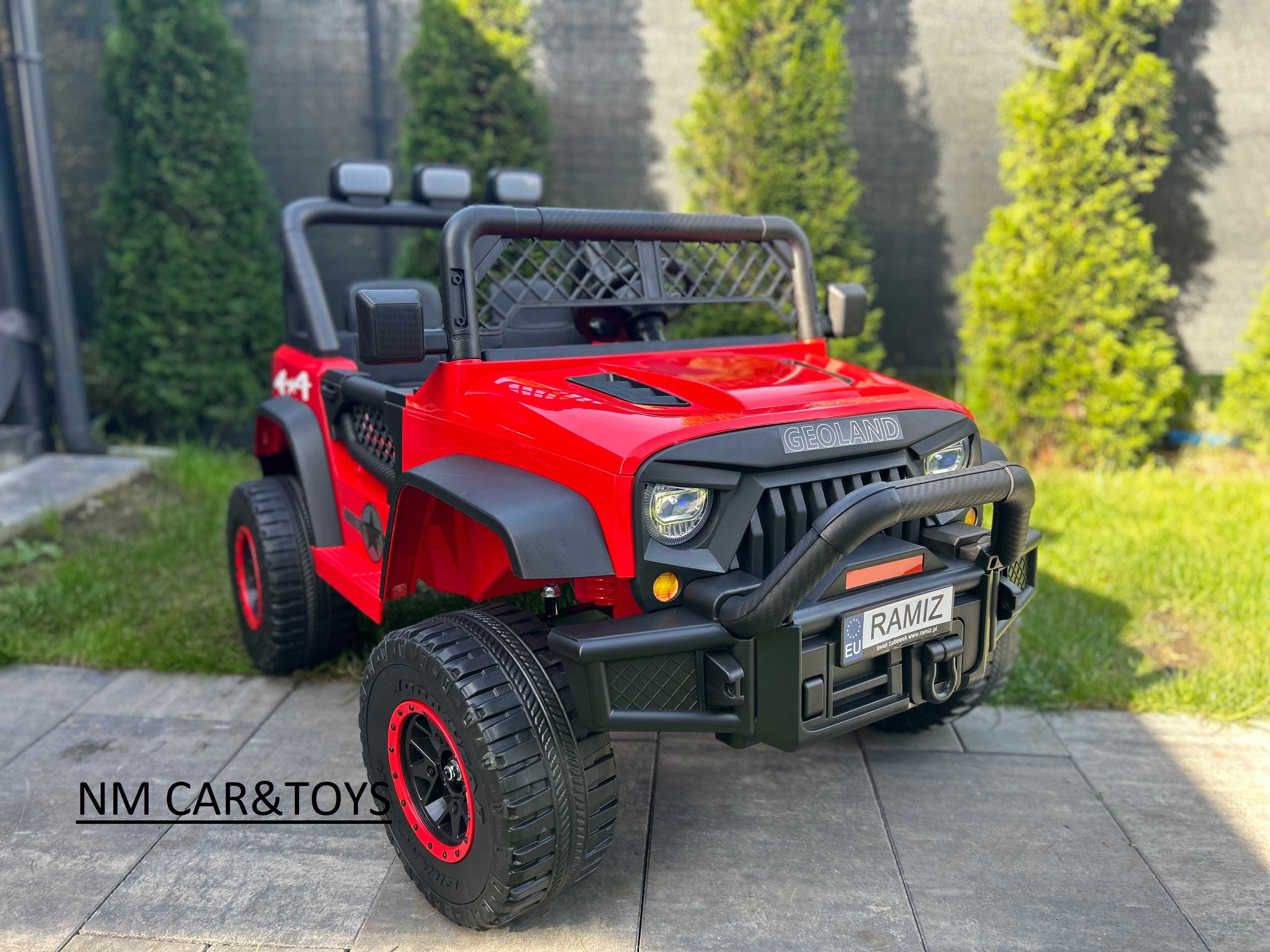 Auto akumulator 400Watt 24V ! 2os. Geoland Pojazd Samochód Pilot EVA