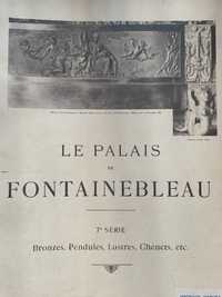 Книга ілюстрацій Меблі у палаці Фонтенбло Франія 1900 р,74ст.
