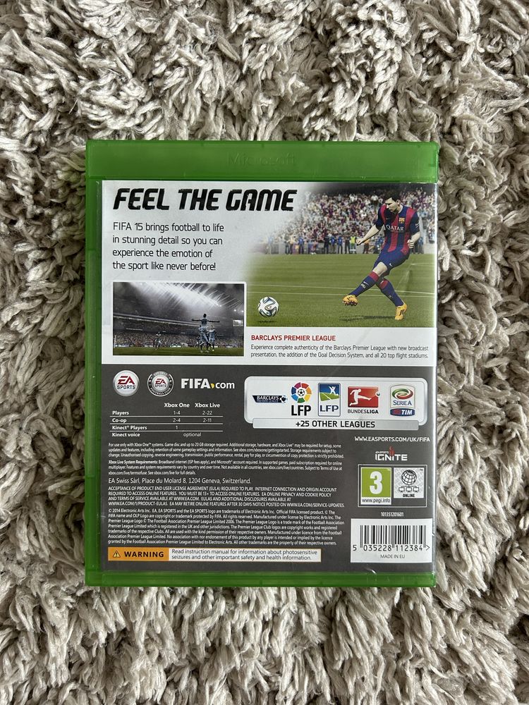 Гра fifa 15 xbox