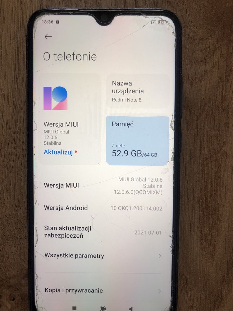 Redmi Note 8 64 GB 2021
