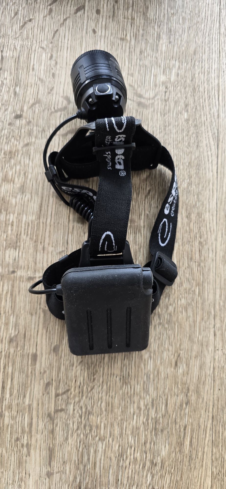 Latarka czołowa Esperanza Headlamp LED Cree T6, doświetlenie