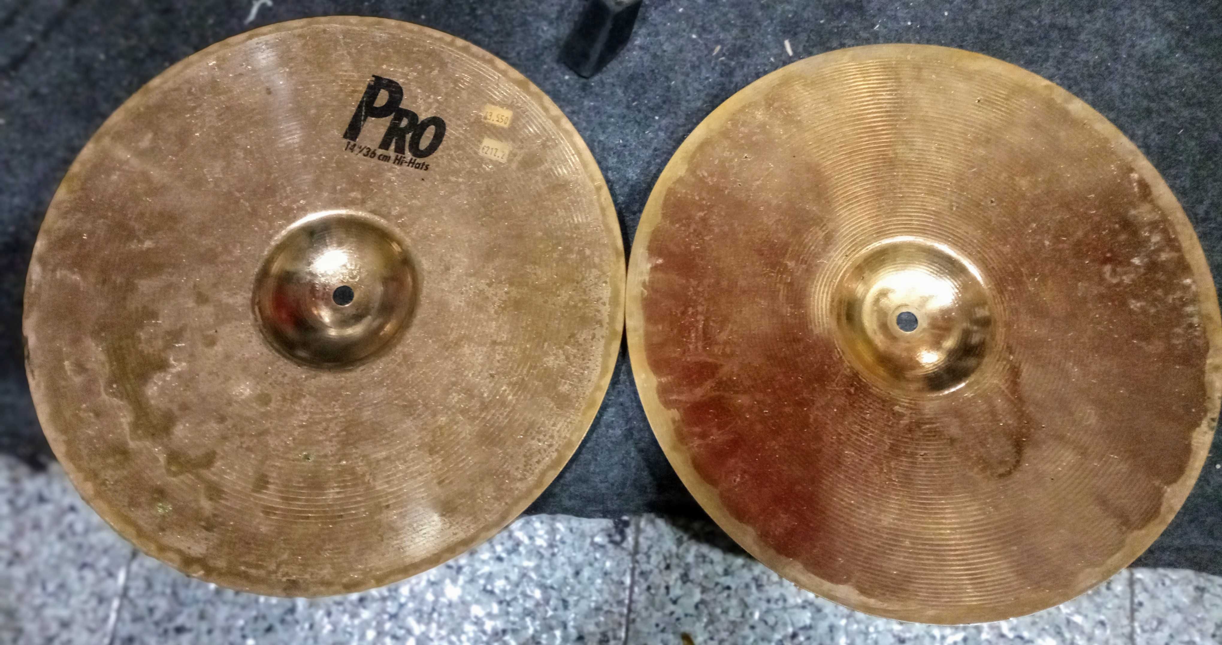 Pratos de choque Sabian Pro