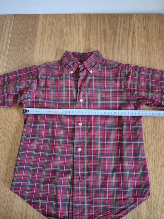 Świąteczna koszula dla chłopca ralph Lauren 110