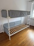 Łóżko piętrowe IKEA VITVAL 90x200