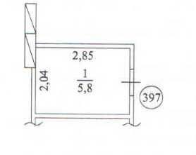 Здам кладовку-комору 5.8м.кв  ЖК СОфия Київська