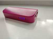 Power bank różowy