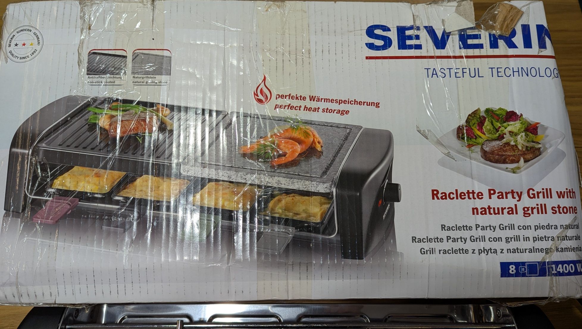 Grill Elektryczny Severin RG 9645 Raclette 4w1 | Używany