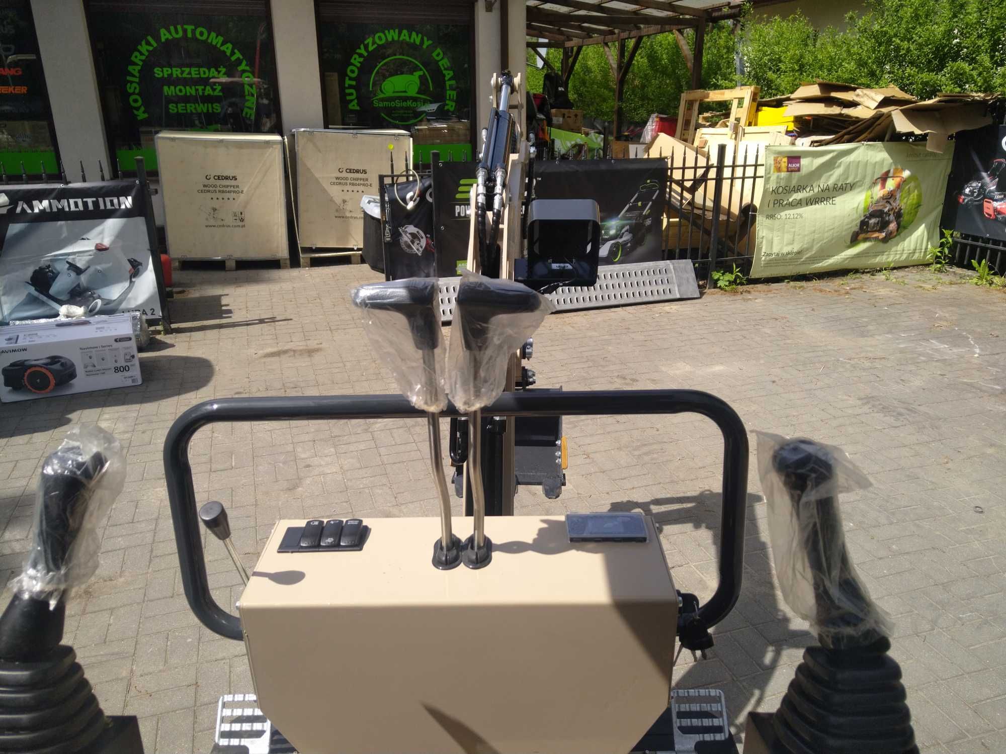 Minikoparka gąsienicowa Meyer EX12