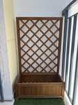 Conjunto 2 floreiras para jardim ou varanda