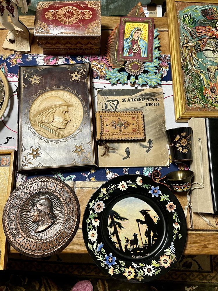 góralski PRL zakopiańki vintage rzeźbione góral cepelia zakopane hit