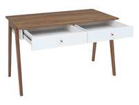 Biurko Heda BRW z szufladami scandi vintage modrzew