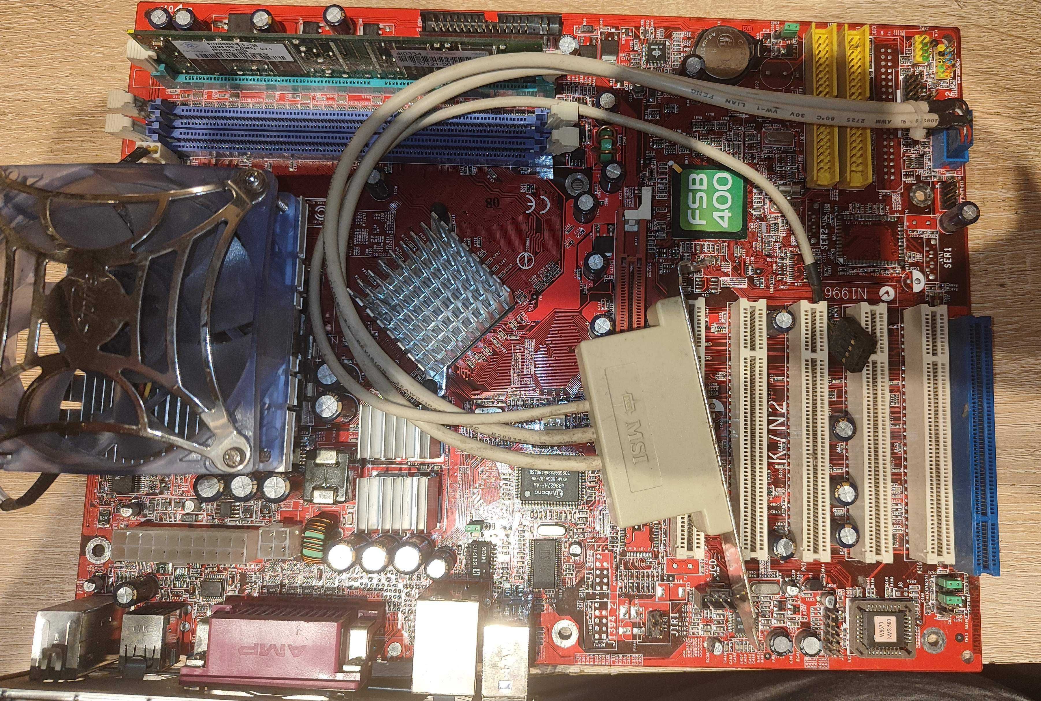 płyta MS-6570 VER:1 / Atlon XP 2500+/ ram