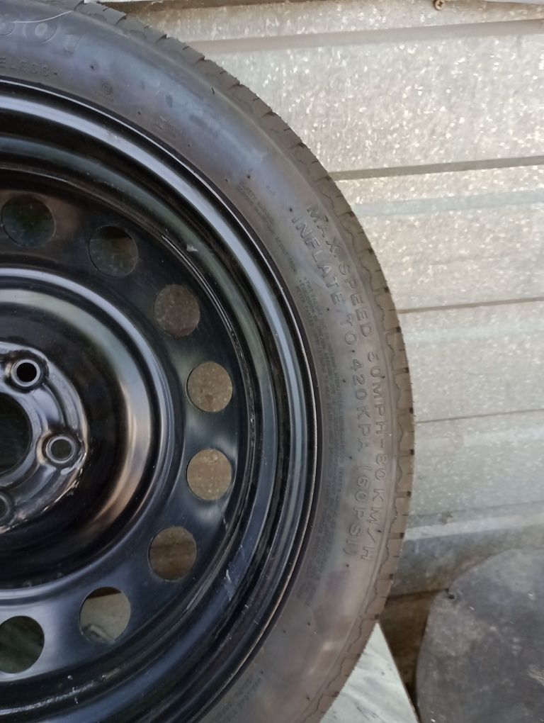 Продам шину (запаска на авто т125/80 р17